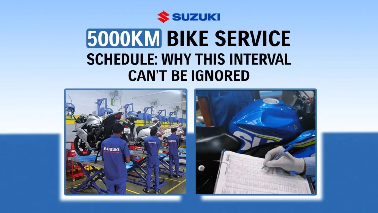 5000km Bike Service Schedule