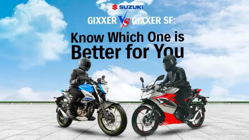 Gixxer VS Gixxer SF