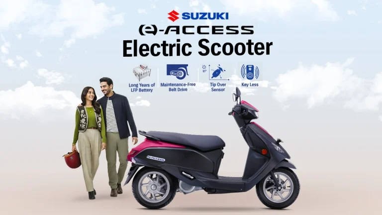 Official Pricing Revealed for Suzuki e-Access Electric Scooter