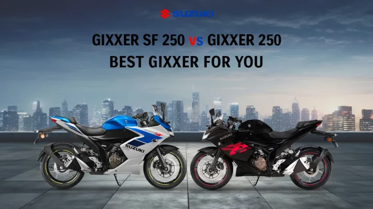 Gixxer SF 250 VS Gixxer 250