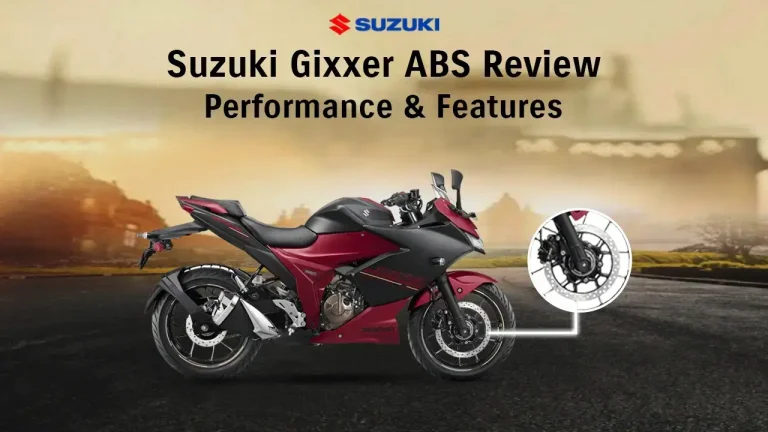 Suzuki Gixxer ABS review