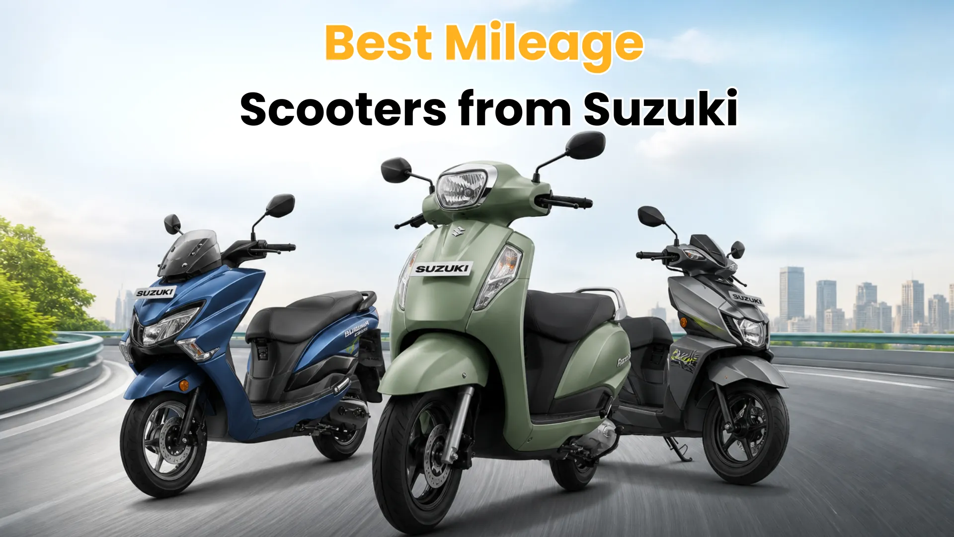 Best Mileage Scooters from Suzuki: Efficiency That Moves You Further