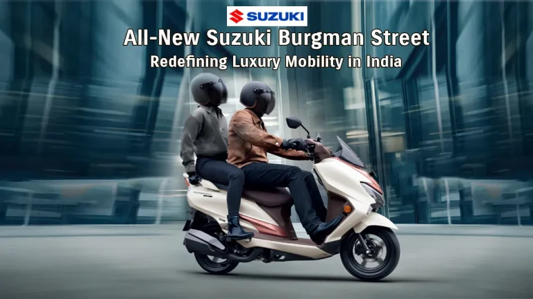 Introducing All-New Suzuki Burgman Street