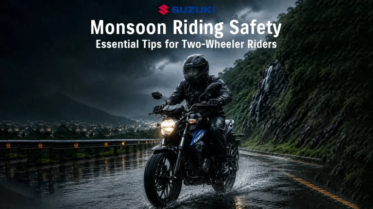 Monsoon Riding Safety.