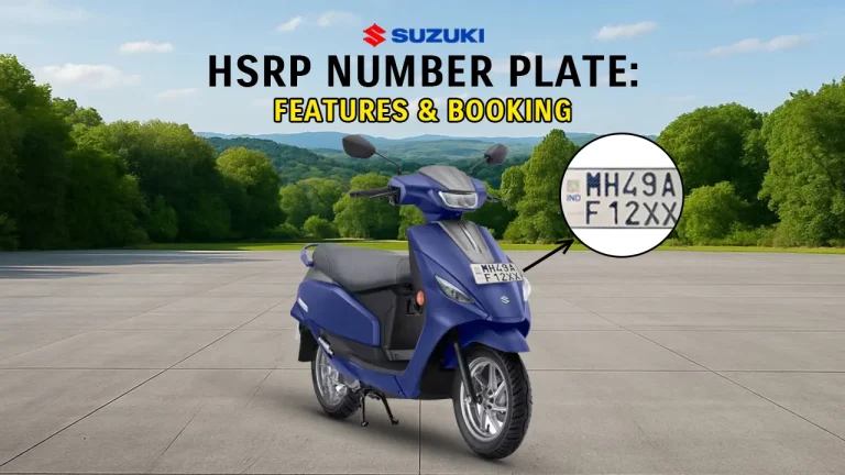 HSRP Number Plate: Features & Booking