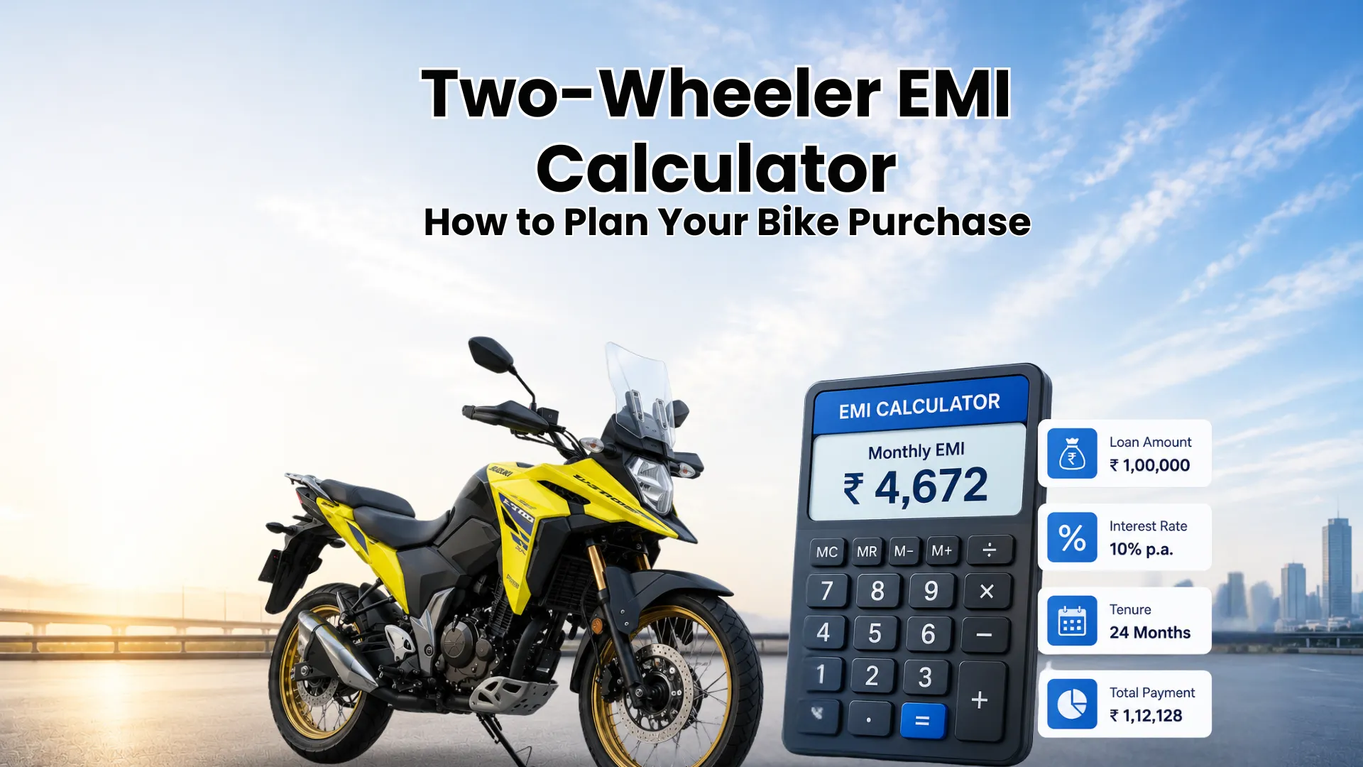 Two Wheeler EMI Calculator