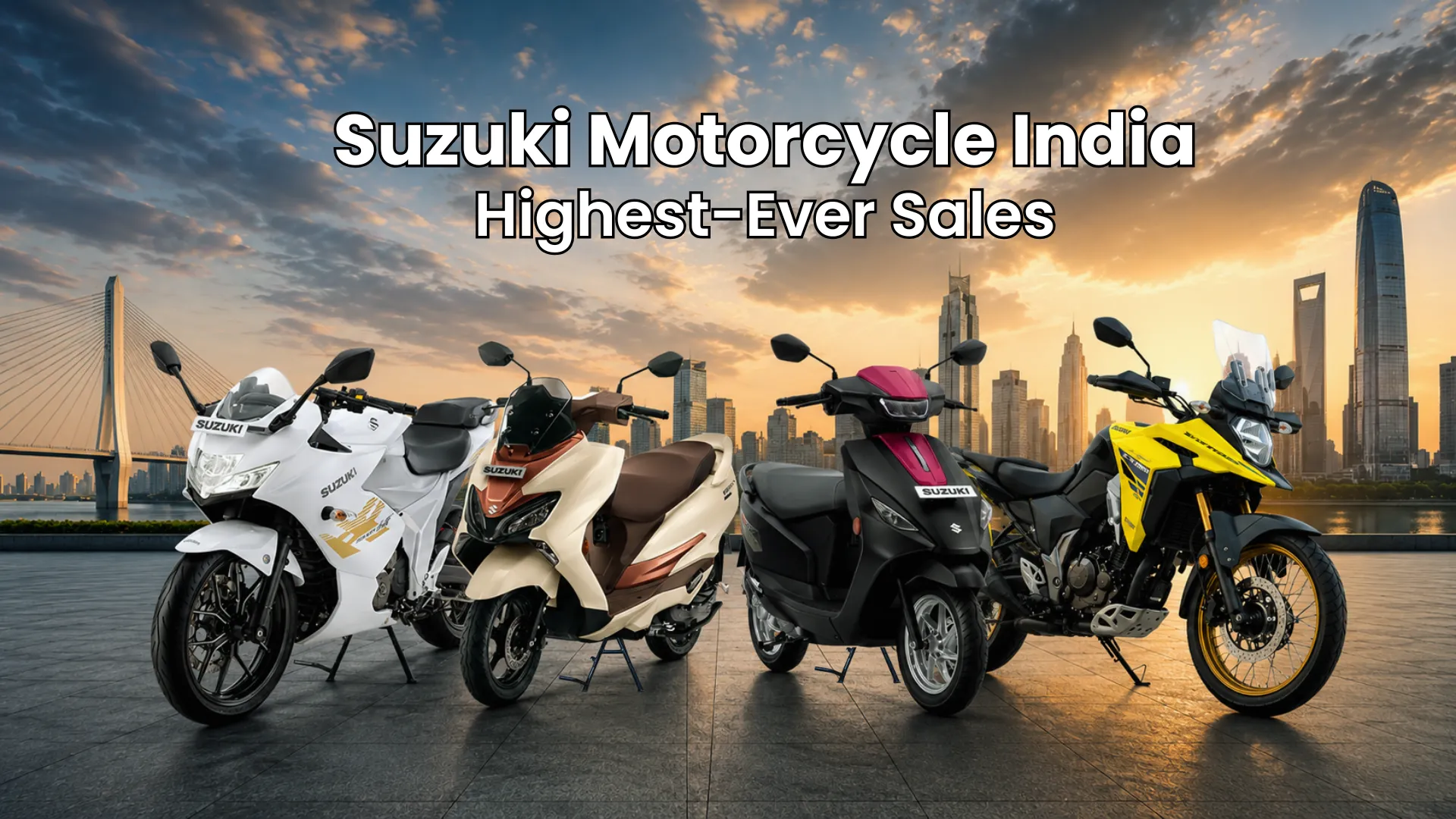 Suzuki Motorcycle India Highest-Ever sales