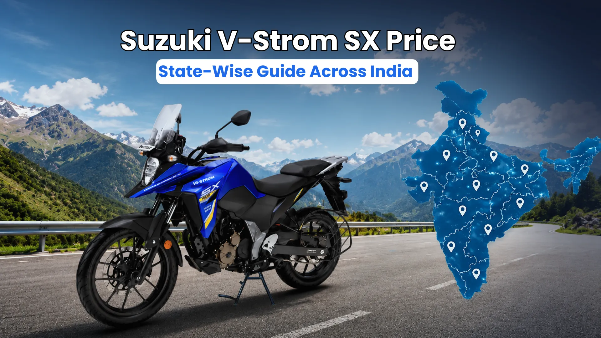 Suzuki V-Strom SX Price – State-Wise Guide Across India