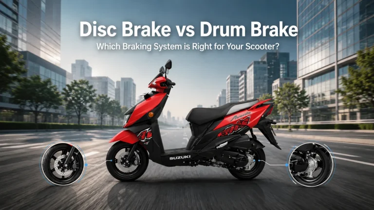 Disc Brake vs Drum Brake on Scooters