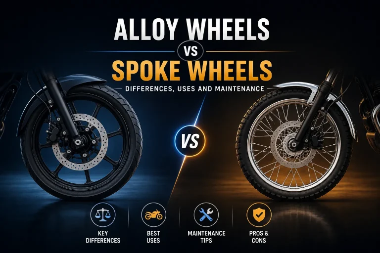 Alloy Wheels vs Spoke Wheels: Differences, Uses and Maintenance