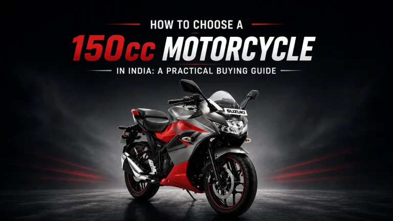 How to Choose a 150cc Motorcycle in India
