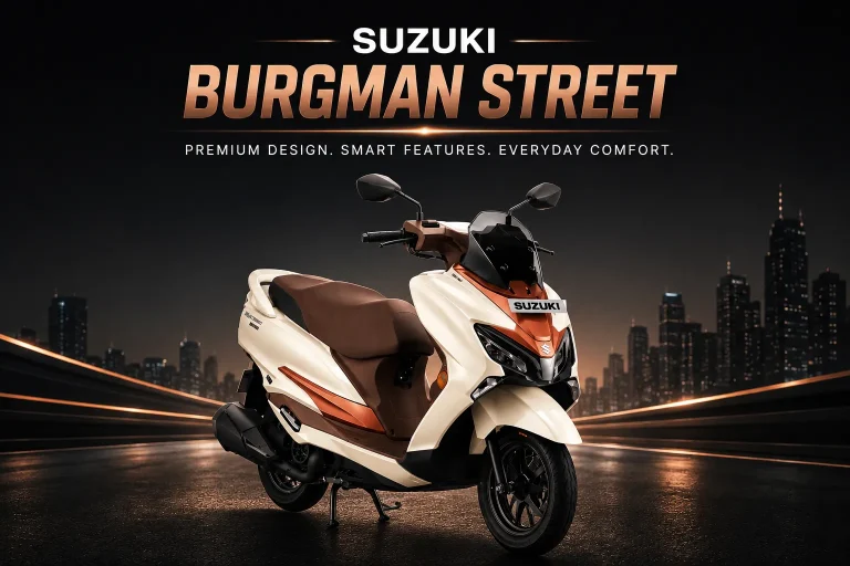 Why the Suzuki Burgman Street Feels Different: Premium Design Explained