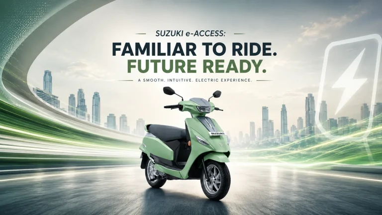 Suzuki e-Access Riding Experience