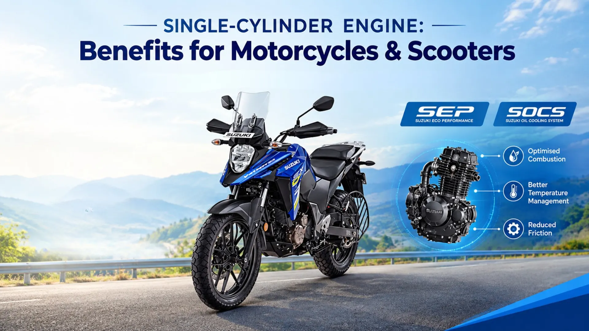 Why Single-Cylinder Engines Make Sense for Everyday Two-Wheelers